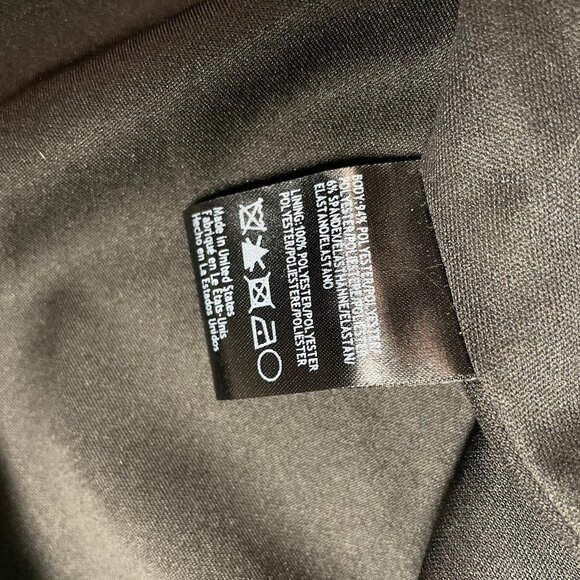 BHLDN Black Delice Crepe Off The Shoulder Evening Maxi Dress Slit - Picture 10 of 10